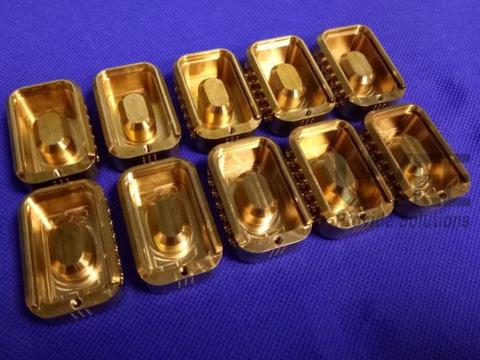 Brass prototype CNC milling