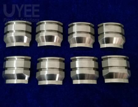 Titanium parts machining for kitchen equipment