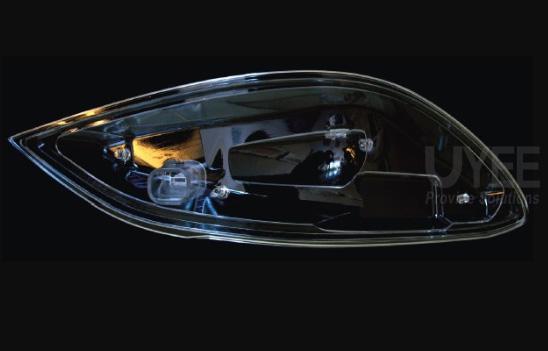 rear lamp transparent prototype