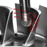 CNC milling programming path